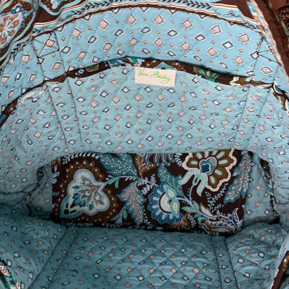 Vera Bradley “Vera” Tote in Java Blue - Picture 7 of 7